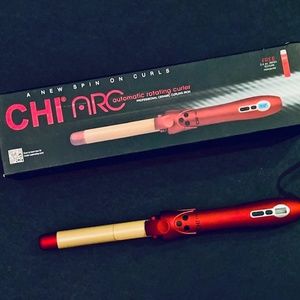 NEW PROFESSIONAL CHI ARC ROTATING CURLING IRON